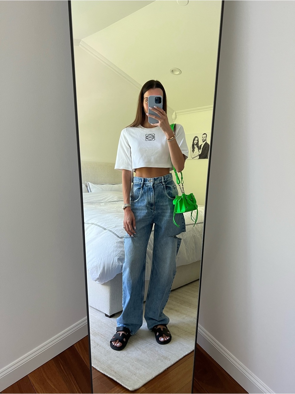 Balenciaga Neon Green Neo City Bag - Picture 7 of 7